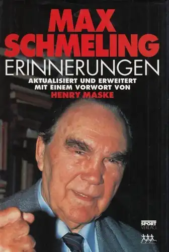Buch: Erinnerungen, Schmeling, Max. 1995, Sportverlag, gebraucht, gut