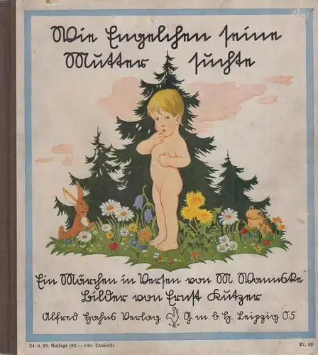 Buch: Wie Engelchen seine Mutter suchte, Wannske, Magdalene, Alfred Hahns Verlag