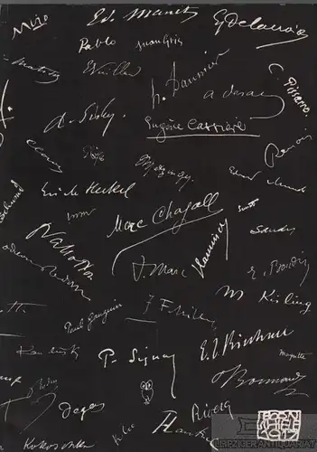 Buch: Auktion 89 Künstler-Autographen von 1850 bis 1950, Gutekunst und Klipstein