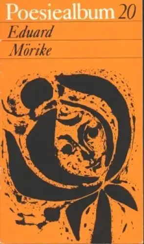 Buch: Poesiealbum 20, Mörike, Eduard. Poesiealbum, 1969, Verlag Neues Leben