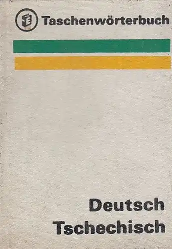 Buch: Taschenwörterbuch Deutsch-Tschechisch, Widimsky. 1973, Verlag Enzyklopädie