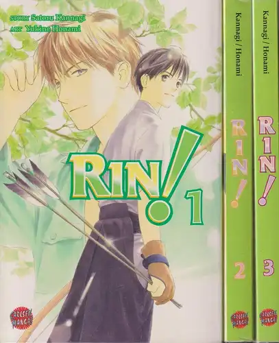 Manga: Rin! 1-3, Yukine Honami & Satoru Kannagi. 3 Bände, Carlsen Manga