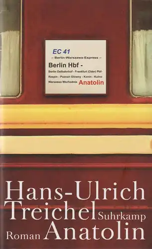 Buch: Anatolin, Treichel, Hans-Ulrich, 2008, Suhrkamp, Roman, sehr gut