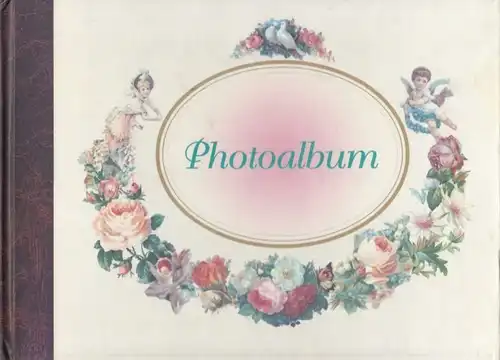 Buch: Photoalbum, Fotoalbum. Ca. 1980, Leeres Fotoalbum, gebraucht, gut
