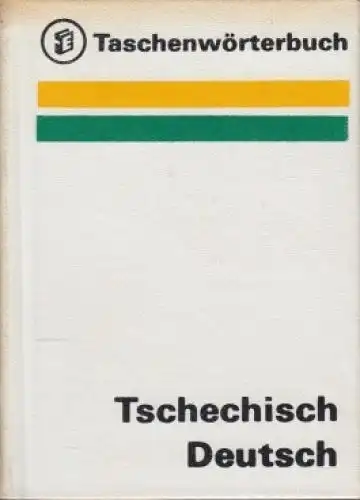 Buch: Taschenwörterbuch Tschechisch - Deutsch, Fischer, Rudolf. 1973, gebraucht