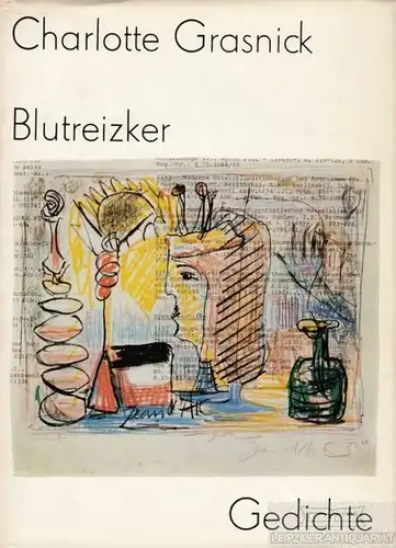 Buch: Blutreizker, Grasnick, Charlotte. 1989, Verlag der Nation, Gedichte