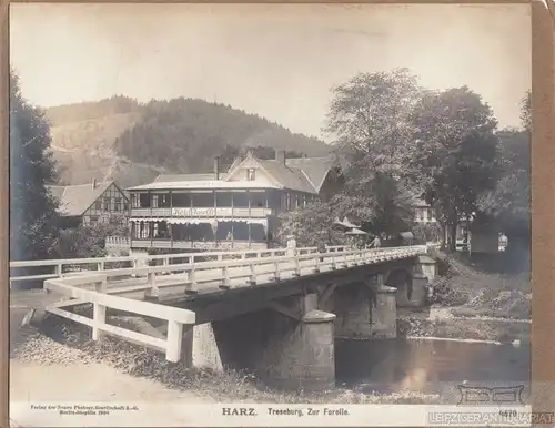 Fotografie Harz. Treseburg, Zur Forelle, Fotografie. Fotobild, 1904, Nr. 4670