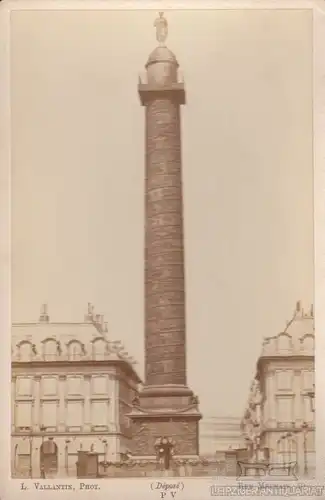 Fotografie L. Vallantin, Paris - Colonne Vendôme, Fotografie. Fotobild