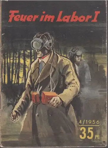 Buch: Feuer im Labor I, Vieweg, Heinz. Kleine Jugendreihe 4, 1956