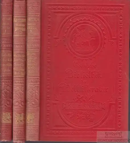 Buch: Körners sämtliche Werke in vier Bänden (nur Bände 1-3 von 4), Körner