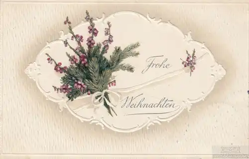 Weihnachtskarte - Frohe Weihnachten, Postkarte. Weihnachtskarte, 1912