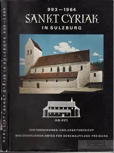 Buch: St. Cyriak in Sulzburg, List, Karl, Rombach & Co. Verlag, 993 - 1964