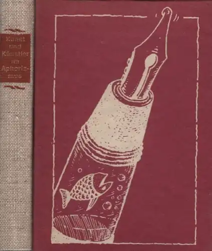 Buch: Kunst und Künstler im Aphorismus, Keller, Dietmar. 1988, gebraucht,  17991