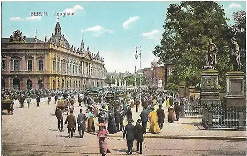 AK Berlin. Zeughaus. ca. 1909, Postkarte. Ca. 1909, Verlag M. Reich