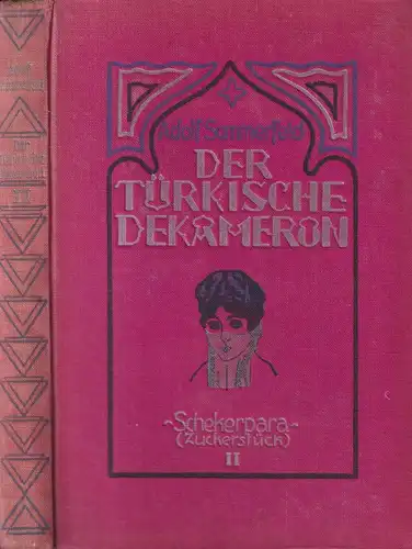 Buch: Der Türkische Dekameron II, Schekerpara (Zuckerstück), Adolf Sommerfeld