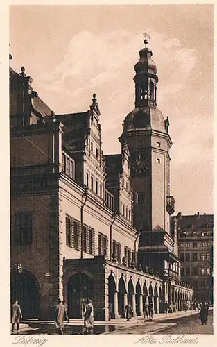 AK Leipzig. Altes Rathaus, Postkarte. Nr. 10223, gebraucht, gut