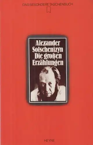 Buch: Die großen Erzählungen, Solschenizyn, Alexander, 1978, Heyne Verlag