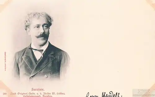 AK Sarasate, Postkarte. Nr. 148, Verlag Edgar Schmidt, gebraucht, gut