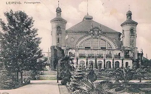 AK Leipzig. Palmengarten. ca. 1909, Postkarte. Nr. 13622, 1909, gebraucht, gut