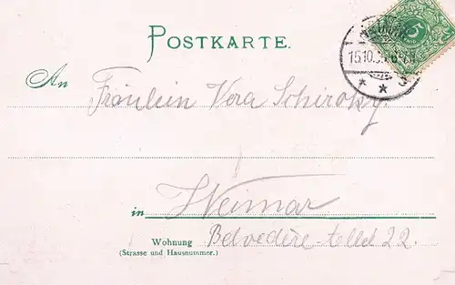 AK Andreas Hofer. ca. 1898, Postkarte. Serie N. No. 446, 1898, gebraucht, gut