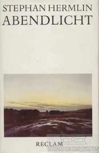 Buch: Abendlicht, Hermlin, Stephan. 1990, Reclam Verlag, gebraucht, gut
