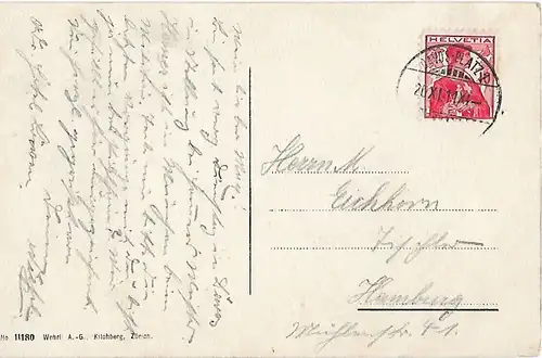 AK Davos Platz. ca. 1911, Postkarte. Serien Nr, ca. 1911, Verlag Wehrli