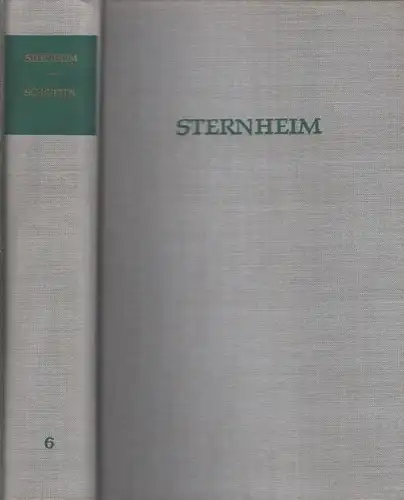 Buch: Vermischte Schriften, Sternheim, Carl. Gesammelte Werke in 6 Bänden, 1965