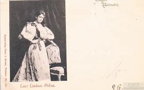 AK Lucy Lindner-Orban, Postkarte. No. 115, gebraucht, gut