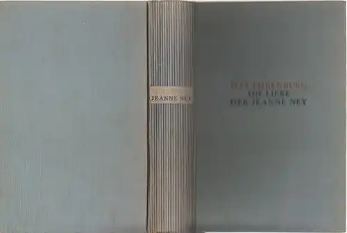 Buch: Die Liebe der Jeanne Ney, Ehrenburg, Ilja. Ausgewählte Werke, 1931