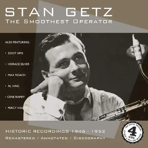 CD-Box: Stan Getz - The Smoothest Operator, 4 CDs, 2007, JSP Records