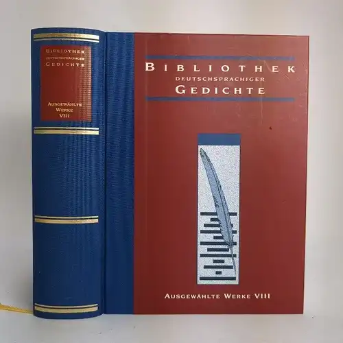 Buch: Bibliothek deutschsprachiger Gedichte. Ausgewählte Werke VIII, Realis 2005