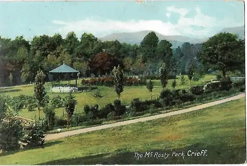 AK The C Rosty Park, Crieff. ca. 1911, Postkarte. Ca. 1911, gebraucht, gut