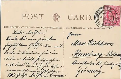 AK The C Rosty Park, Crieff. ca. 1911, Postkarte. Ca. 1911, gebraucht, gut