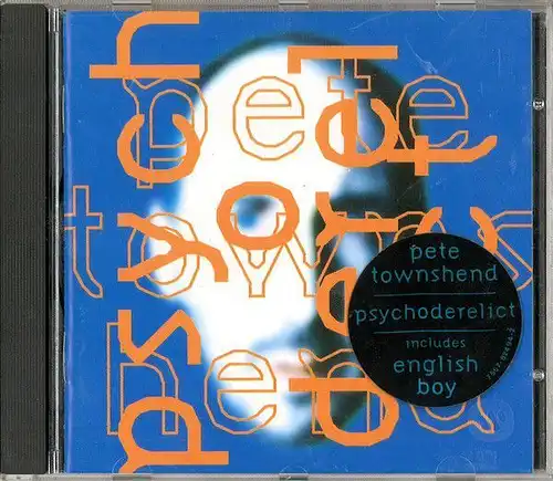 CD: Pete Townshend - Psychoderelict, 1993, Atlantic, gebraucht, sehr gut