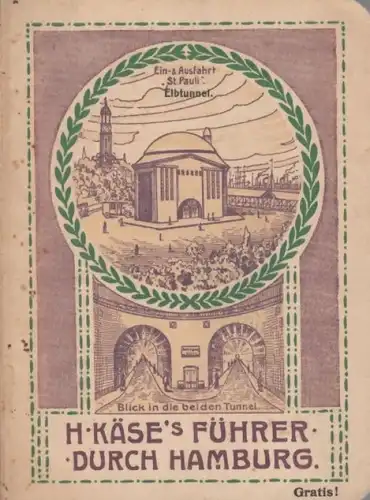 Buch: Illustrierter Führer durch Hamburg-Altona, Käse, H. Ca. 1906