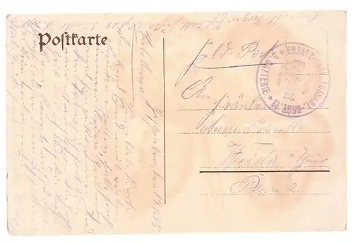 AK Trachten aus Elsass-Lothringen, Postkarte, Verlag F. Gabelmann