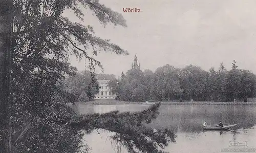 AK Wörlitz. ca. 1911, Postkarte. Ca. 1911, Verlag C.M, gebraucht, gut