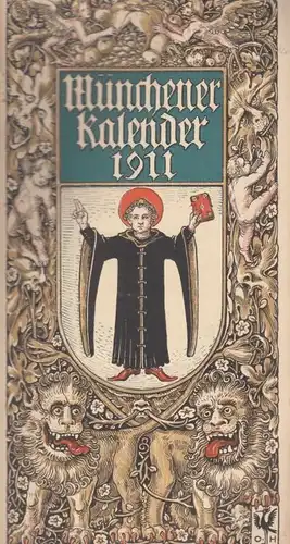 Buch: Münchener Kalender 1911. 1911, Verlagsanstalt vormals G. J. Manz