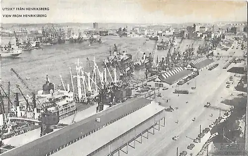 AK View from Henriksberg. ca. 1911, Postkarte. Ca. 1911, gebraucht, gut