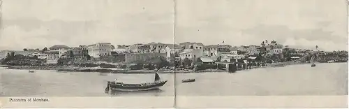 AK Panorama of Mombasa. ca. 1908, Postkarte. Ca. 1908, gebraucht, gut