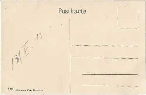 AK Edmundsklamm. Der Breite Stein mit Fährhaus. Böhm. Schweiz. ca... Postkarte