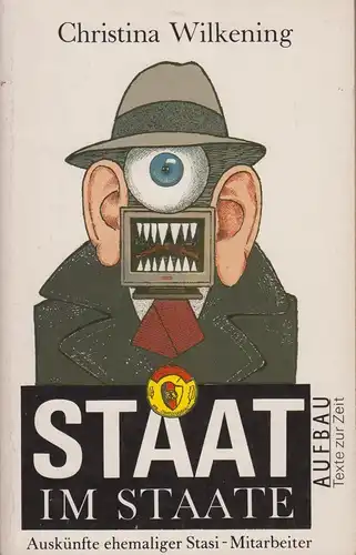 Buch: Staat im Staate, Wilkening, Christina. 1990, Aufbau-Verlag, gebraucht, gut
