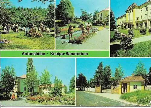 AK Antonshöhe. Kneipp Sanatorium. ca. 1985, gebraucht, gut