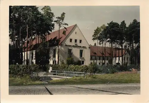 AK HO Rasthof Hermsdorfer Kreuz. ca. 1957, gebraucht, gut