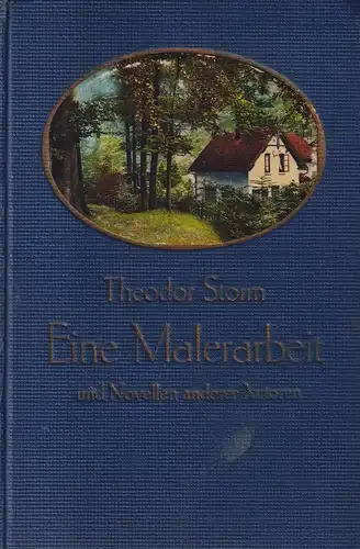 Buch: Eine Malerarbeit und Novellen anderer Autoren. Sotrm, Th., Globus Verlag