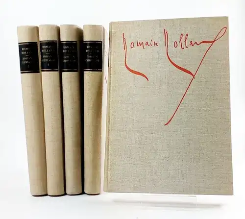 Buch: Johann Christof, Rolland, Romain. 5 Bände, 1959, Rütten & Loening Verlag