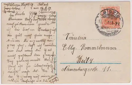 2x AK Stolzenfels am Rhein (Lot), Feldpost, 2 Postkarten, 1917, Bosworth & Co.