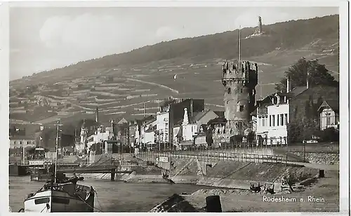 AK Rüdesheim a. Rhein. ca. 1915, Postkarte. Serien Nr, ca. 1915, gebraucht, gut