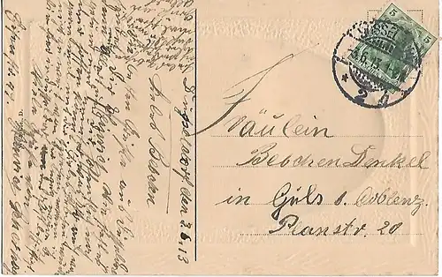 AK Düsseldorf. Kriegerdenkmal. ca. 1913, Postkarte. Ca. 1913, gebraucht, gut