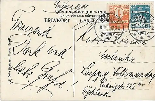 AK Parti af Mariebo See. ca. 1909, Postkarte. Ca. 1909, gebraucht, gut